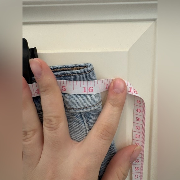 Pistola Denim Winston High Rise Distressed Full Zipper Jean Shorts Size 29 - Picture 7 of 7